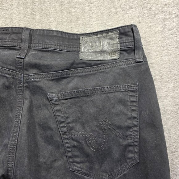 AG Adriano Goldschmied Jeans Mens 32x34 Black The Graduate Tailored Leg Denim - Picture 3 of 9